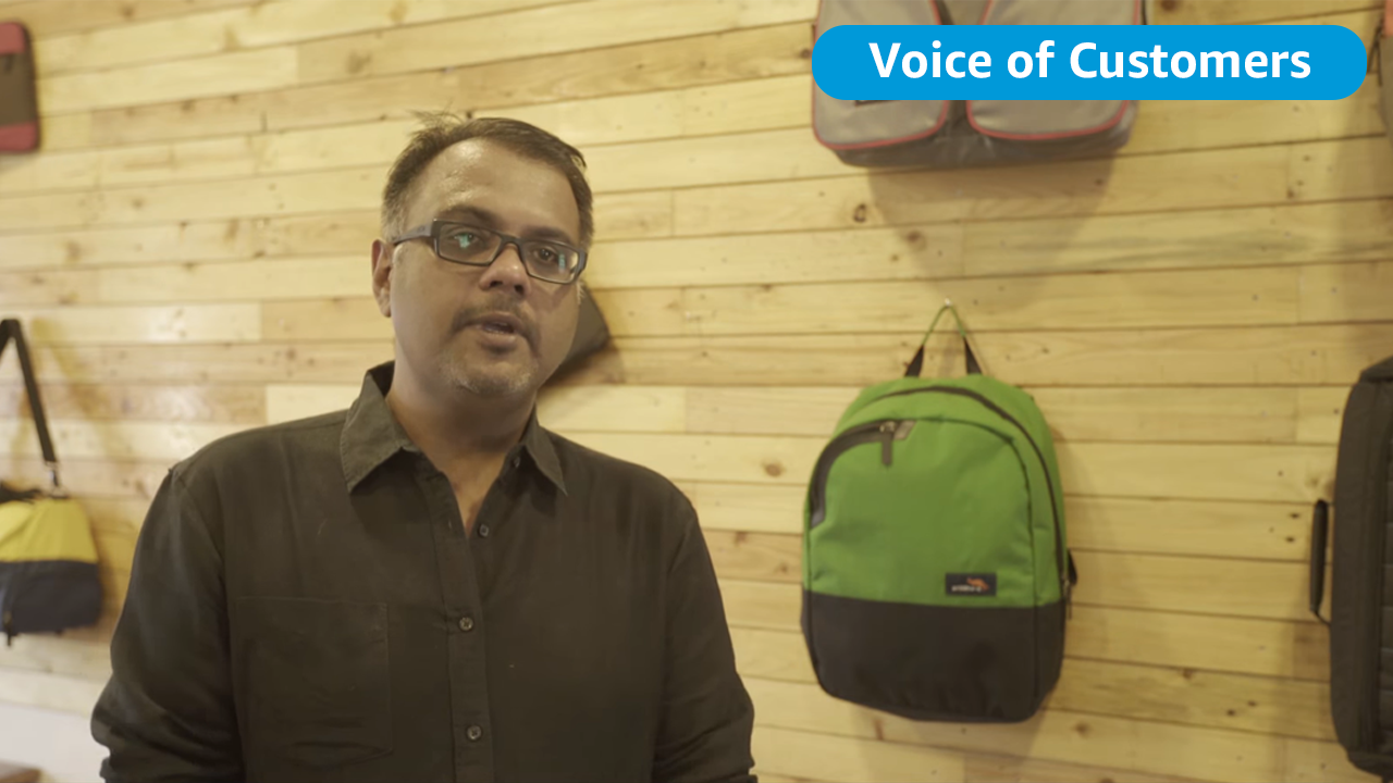 Chart showing Amazon Business sales from $1 billion in 2015 to a forecasted $1.2 trillion in 2021.