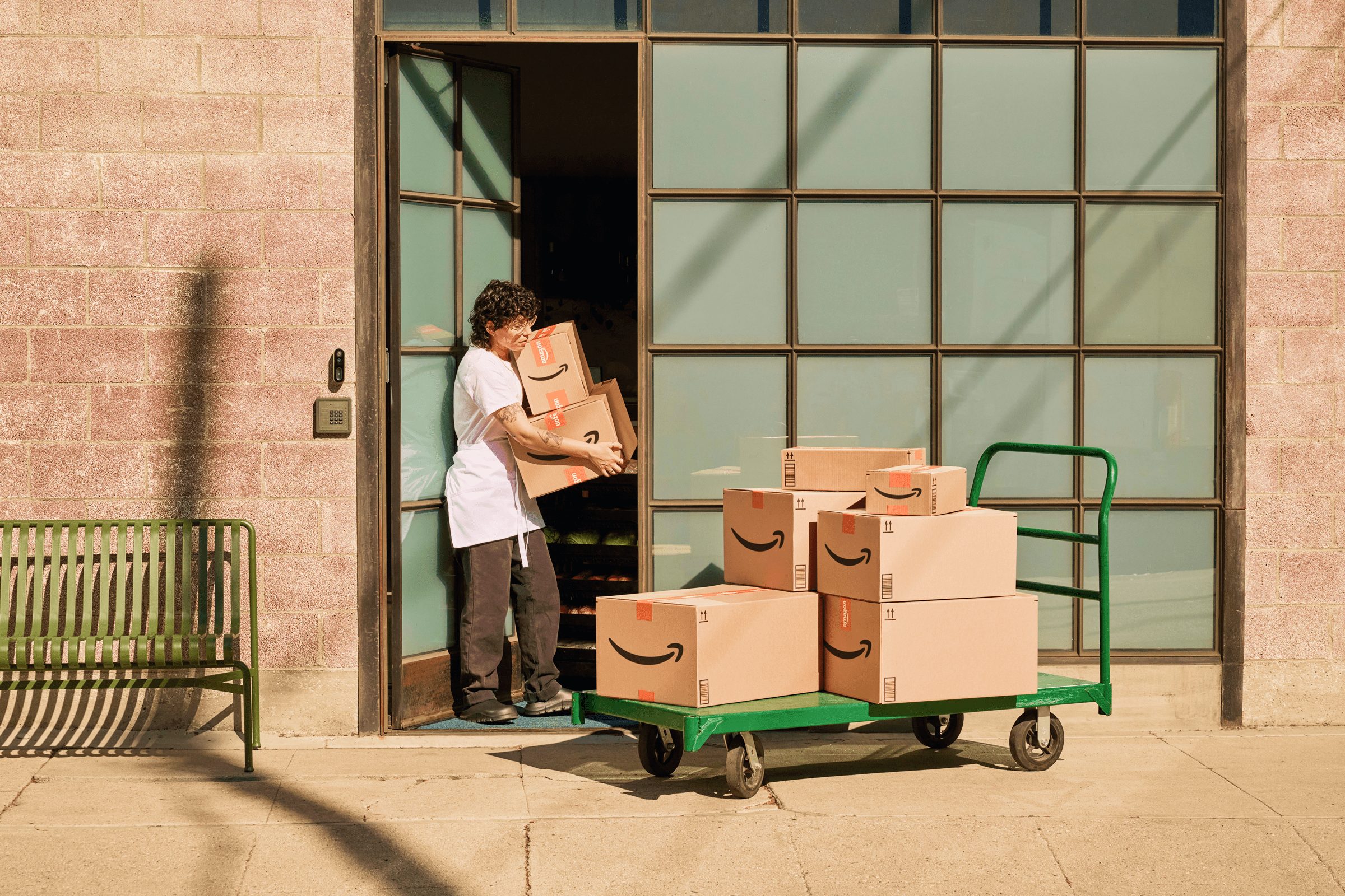 Entregas e pacotes Amazon