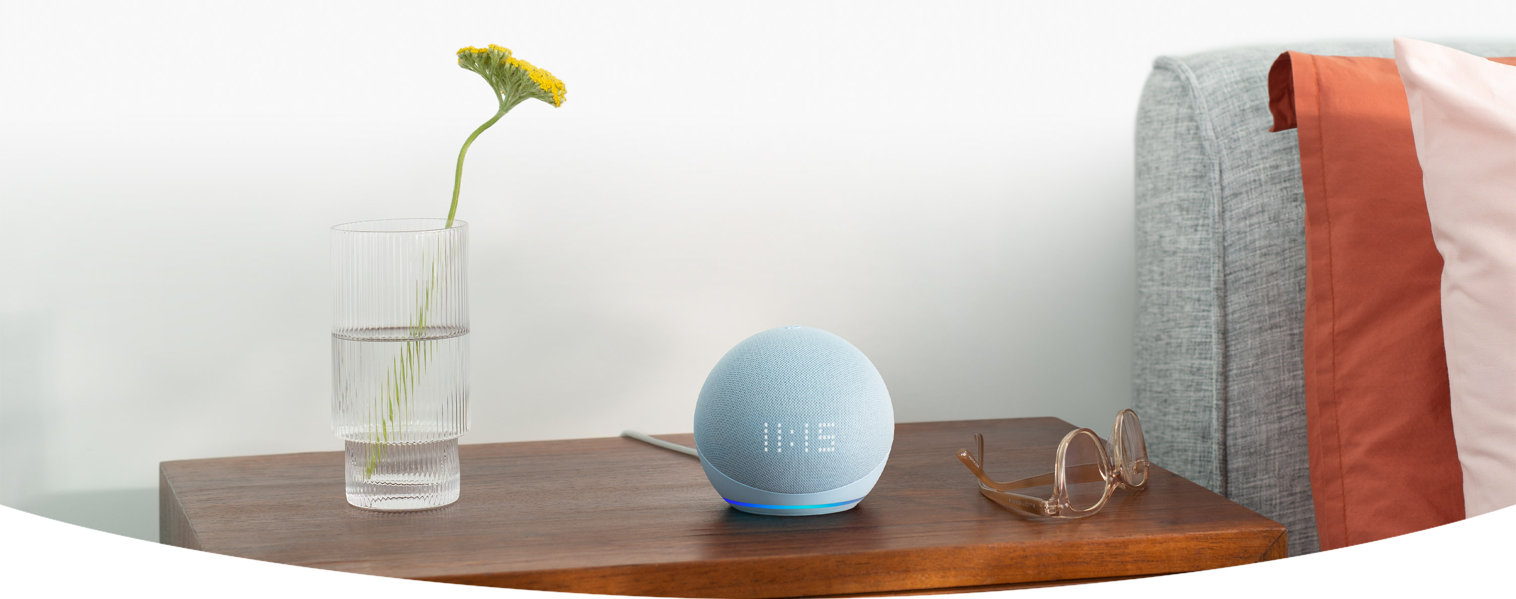 ECHO DOT COM RELÓGIO