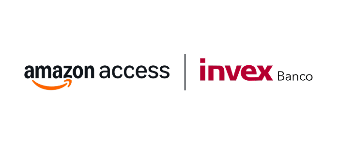 Logo de Amazon Access | Invex para promociones bancarias de Amazon México
