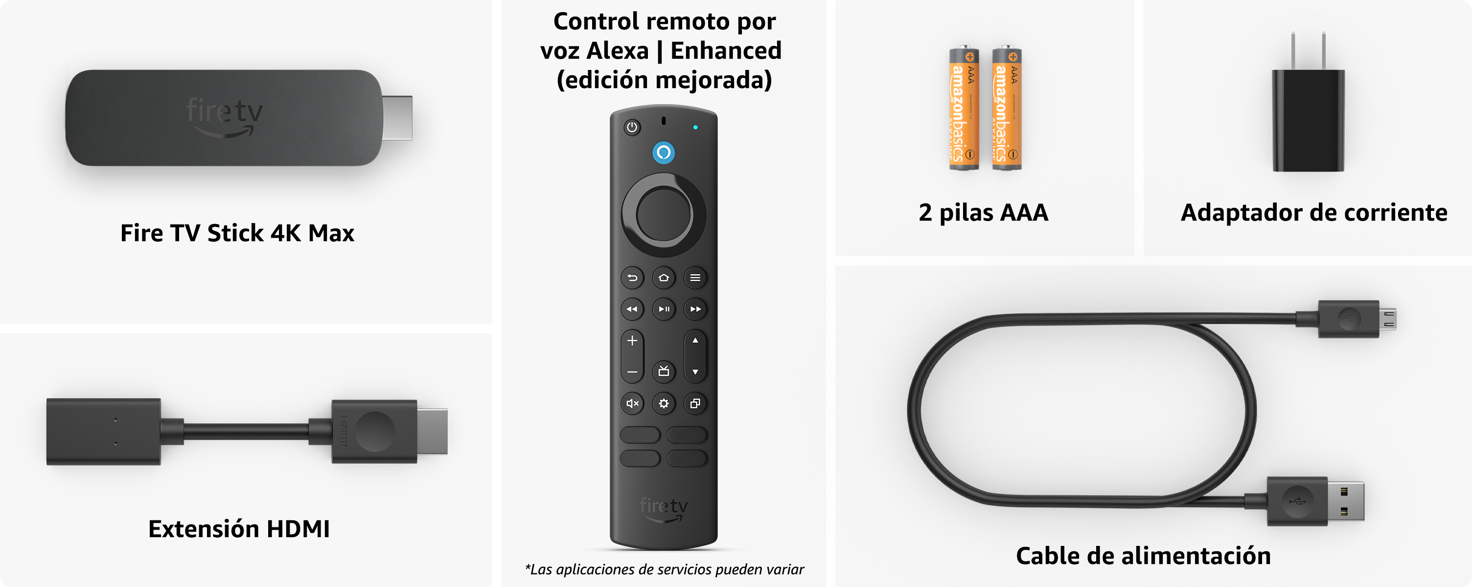 Dispositivo de streaming Amazon Fire TV Stick 4K Max