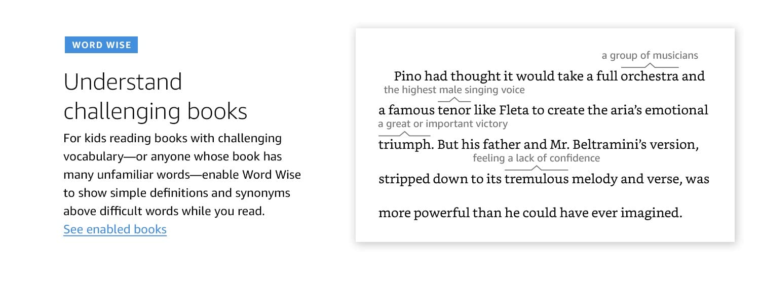 Wordwise, Understand challenging books