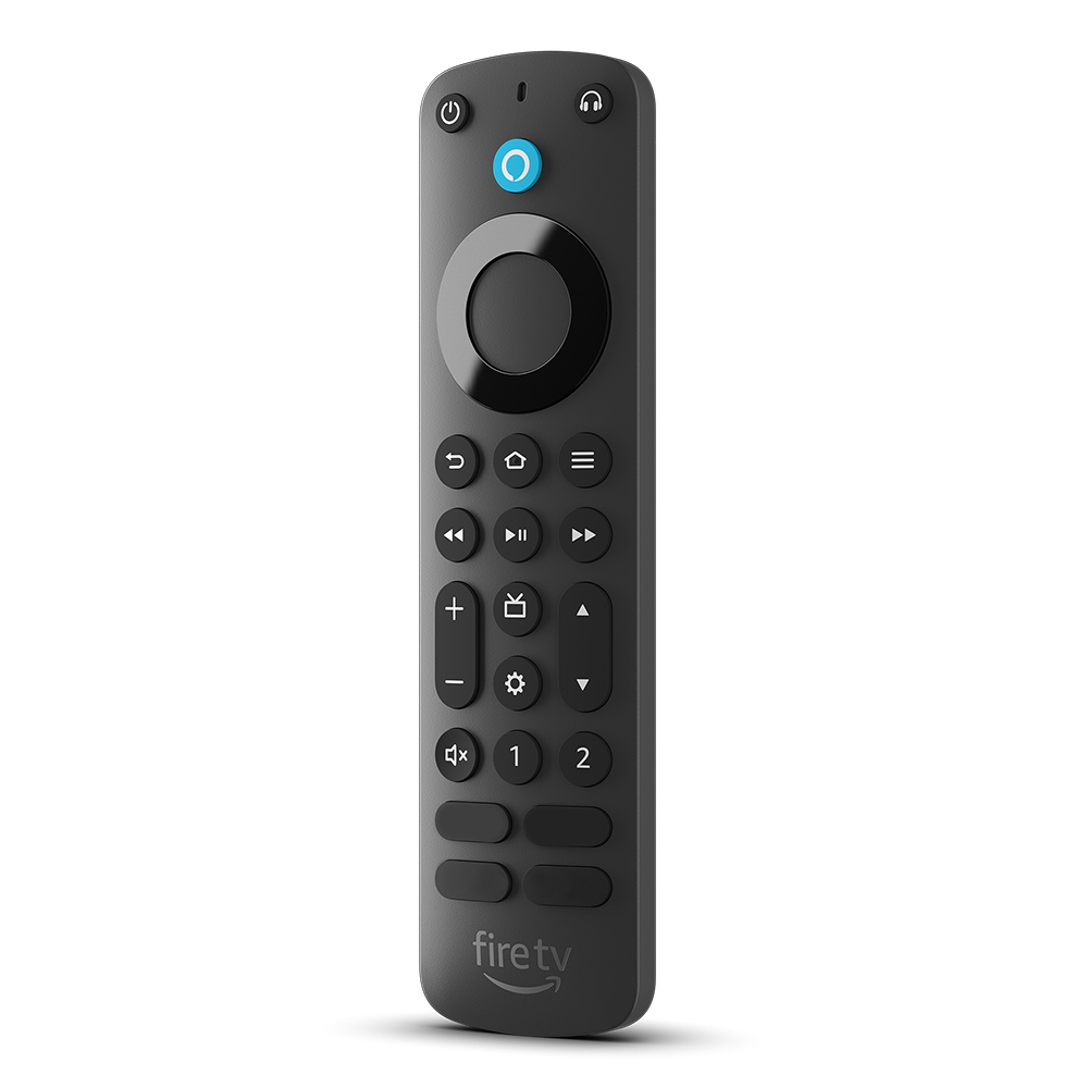 Alexa Voice Remote Pro, includes remote finder, TV controls, backlit