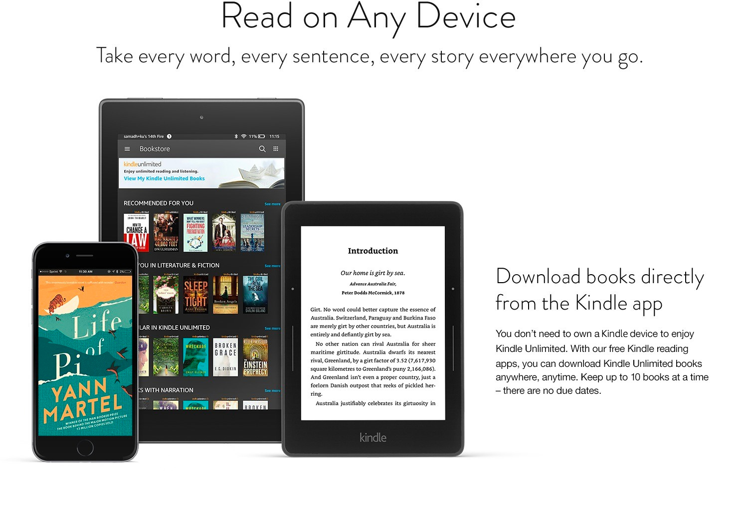 Sign up to Kindle Unlimited for a Free Trial