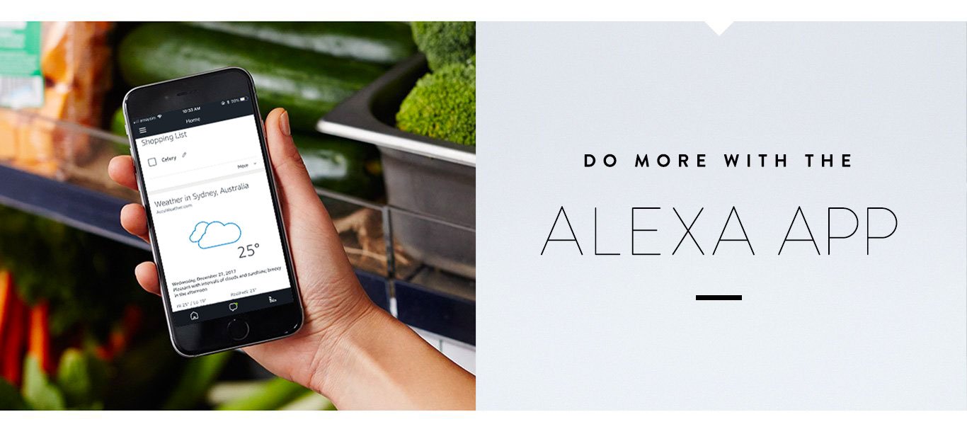 Amazon Echo (2nd generation), Charcoal Fabric Amazon