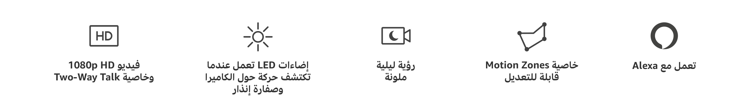 فيديو 1080p HD وخاصية Two-Way Talk