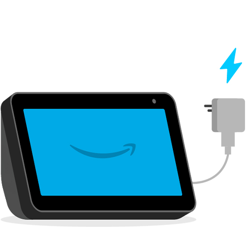 Plug in Echo Show 5.