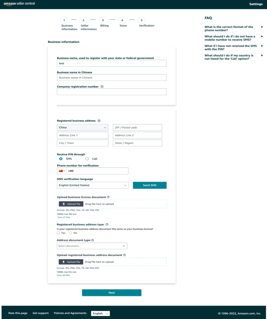 Amazon.sg seller registration - start selling Amazon.sg seller registration - start selling