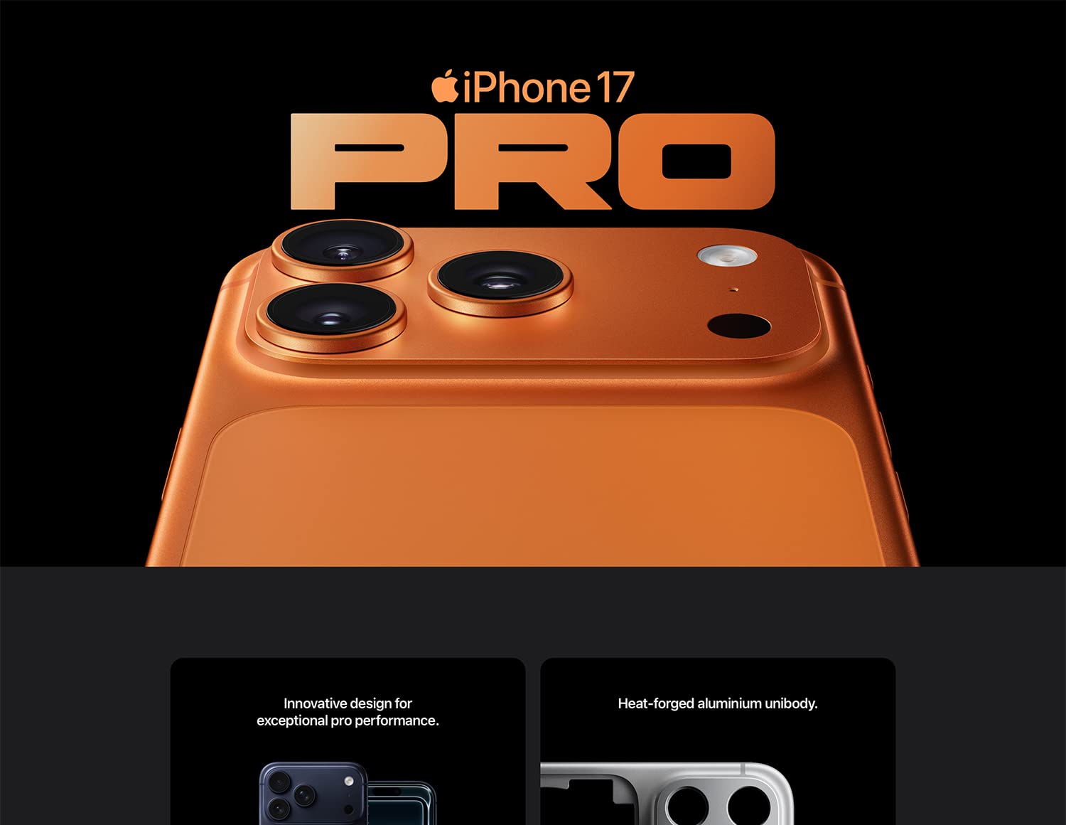 iPhone 17 Pro max and Pro