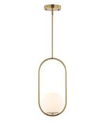 Chandni Decor Light Pendant Lighting Modern Style,One Light Kitchen Lamp,Frosted Glass Globe Lampshade Pendant Light Indoor Hanging Light Fixture
