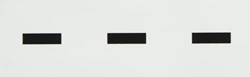 TRUSCO(トラスコ) アルファベットステッカー 30×30 「ハイフン」 白 3枚入 TSN-30-BR