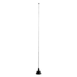 150 watt 52-88 MHz Unity Gain Antenna Base & Stainless Steel Rod