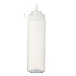 METRO Professional | 6x Dosierflaschen mit Spritztülle (760 ml) | transparent | Spenderflasche | Quetschflasche | Squeezebottle | Saucenflasche für gewerblichen Einsatz geeignet Cover