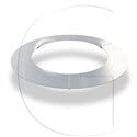 Anillo de robot cortacésped, galvanizado, diámetro interior, 60 cm exterior, 90 cm