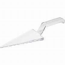 Winco TWP-51 Pie Server, 5 1/2' Blade, White PP Handle