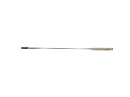 Image of Laboratory Spatula(PACK OF 2), Stainless Steel, 8 inch or 20 cm Length, Dual-Ended with Round Spoon and Flat Face Design for laboratory and multipurpose use