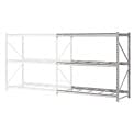 Global Industrial Extra High Capacity Bulk Rack Without Decking, Add-On Unit, 60