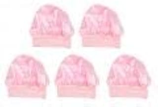 5 Peças de Touca de Cetim Noite, Touca de Cetim Noite Touca de Cabelo para Mulheres Cuidados Com Os Cabelos Toucas de Dormir Macias e Reutilizáveis