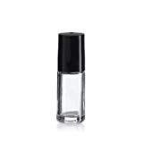 Premium Vials B18-80 Clear Roll-on with Cap, 1/6 oz Capacity (Pack of 80)
