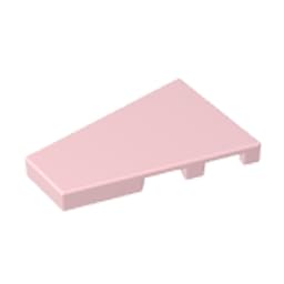 XYEIUGO Circular Plate 2x3 Wedge Plate Left Compatible, light pink, 50 PCS — image 1