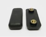 LEER 64658 Replacement Nylon Rear Door Hinge Pad Mounting Plate, Compatible 100XR, 100XL, 100XQ, 180XR, and 180XL Series Truck Caps