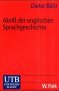 Paperback Abriß der englischen Sprachgeschichte. [German] Book