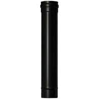 TUBO EXOJO PARA ESTUFA PELLET VITRIFICADO TELESCOPICO HASTA 64 CM (80 Milímetros Diámetro)