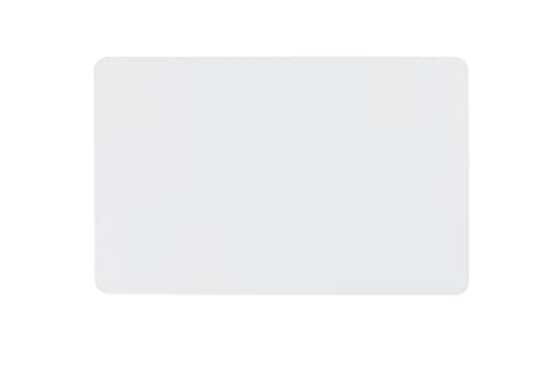 Image of Pack of 100 White CR80 PVC Cards | 20 mil by easyIDea