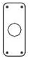 Don-Jo RP-13509 609 Antique Brass Remodeler Plate