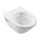 Villeroy & Boch Architectura WC Kombi-Pack spülrandlos Wand-WC mit SoftClose Sitz, TwistFlush Spülung, weiß CeramicPlus, 5684CLR1