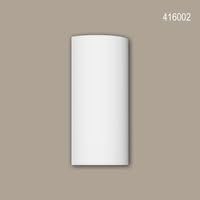 Segment de demi-colonne 416002 Profhome élément de façade style toscan blanc - 3