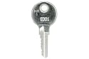 File Cabinet, Desk or Cubicle Replacement Key for Ojmar E602