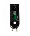 QUIK LOK - JUST/MF-10 SL, QUIK LOK JUST Microphone Cable, XLR Male/XLR Female, SL Silver Connectors, Length 10 m, Black - Image 2