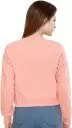 Image of Clapton Full Sleeve Pullover Round Neck Solid Casual Women Sweat Shirt