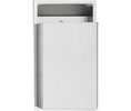 ASI 0458-DX Semi-Recessed 18 Gallon Waste Receptacle