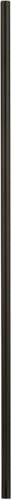 Image of Amerock 18-7 /8 inch Bar Pulls Black Bronze Drawer Pull | 18-7 /8 inch (480mm) Center-to-Center Mounting Distance and 22-1 /16 inch Overall Length, Durable Carbon Steel Cabinet Hardware