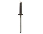 Rivets expansés noirs 4 mm Restagraf fixation durable plaque immatriculation