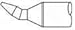 Soldering Irons Cartridge Chsl Bent 1.5mm (0.059in)