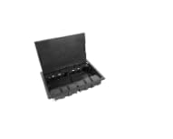 Boîte de sol 24 modules anthracite haute résistance pour sol moderne