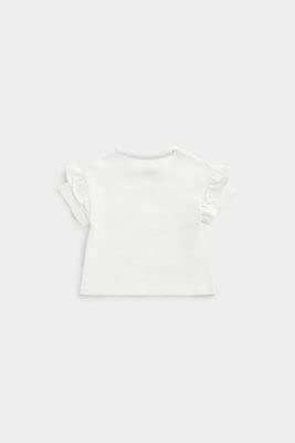 Image of Mothercare Girl's Cartoon Regular Fit T-Shirt