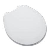 Proflo Pftsec1000Wh Proflo Pftsec1000 Round Closed-Front Toilet Seat With Quick Release And Lid #TOP1