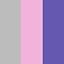Vivid Light Gray/Pink/Purple