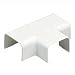 TF10IG-X, Tee Fitting for use with LD10 Raceway, International Gray, ABS, Length 3.4 in. (25 Items)