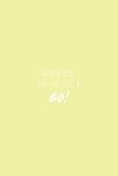  When In Doubt Book That Ticket And Go Notebook: Daisy Yellow Matte Finish Lined Journal, 6 x 9 120 Pages, Gift For Thinkers, List Makers and Doers (When In Doubt Book That Ticket And Go Journal)