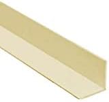 Multiniche Cream 70mm x 70mm PVC Corner Angle Plastic Trim 90 degrees 900mm Length