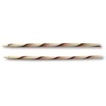 Dobla Belgian White and Milk Chocolate Panatella Retro Sticks, 110 Count, 7.8 Long, Gourmet Dessert Decoration