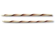 Dobla Belgian White and Milk Chocolate Panatella Retro Sticks, 110 Count, 7.8 Long, Gourmet Dessert Decoration