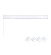 Allcolor Low Iron Glass Canopies for Rimless Aquariums (Aquarium Length: 18.8in/48cm)