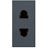 Pure-6A 2 Pin Socket, Grey (Pack of 20)