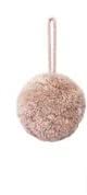 Jones Hygge Pompom Cushion/Key Tassel (Blush Pink)